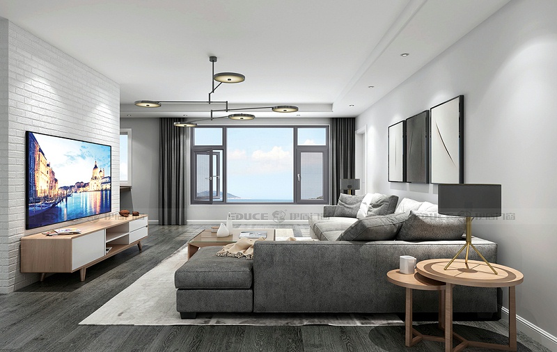 門窗結露跟中空玻璃和斷橋鋁門窗質量到底有沒有關系？柏林春天平開窗-ZJ 110mm 瓷泳灰