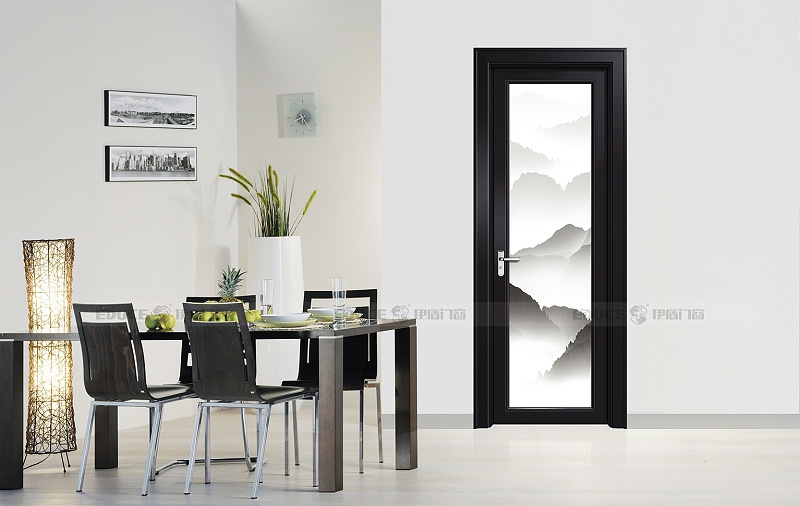 侯爵平開(kāi)門 瓷泳黑